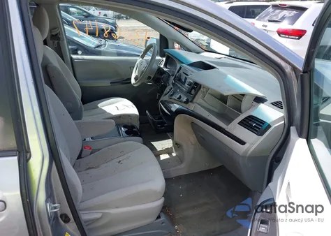 2012 Toyota Sienna Le V6 8 Passenger from USA, damaged, VIN 5TDKK3DC7CS206104